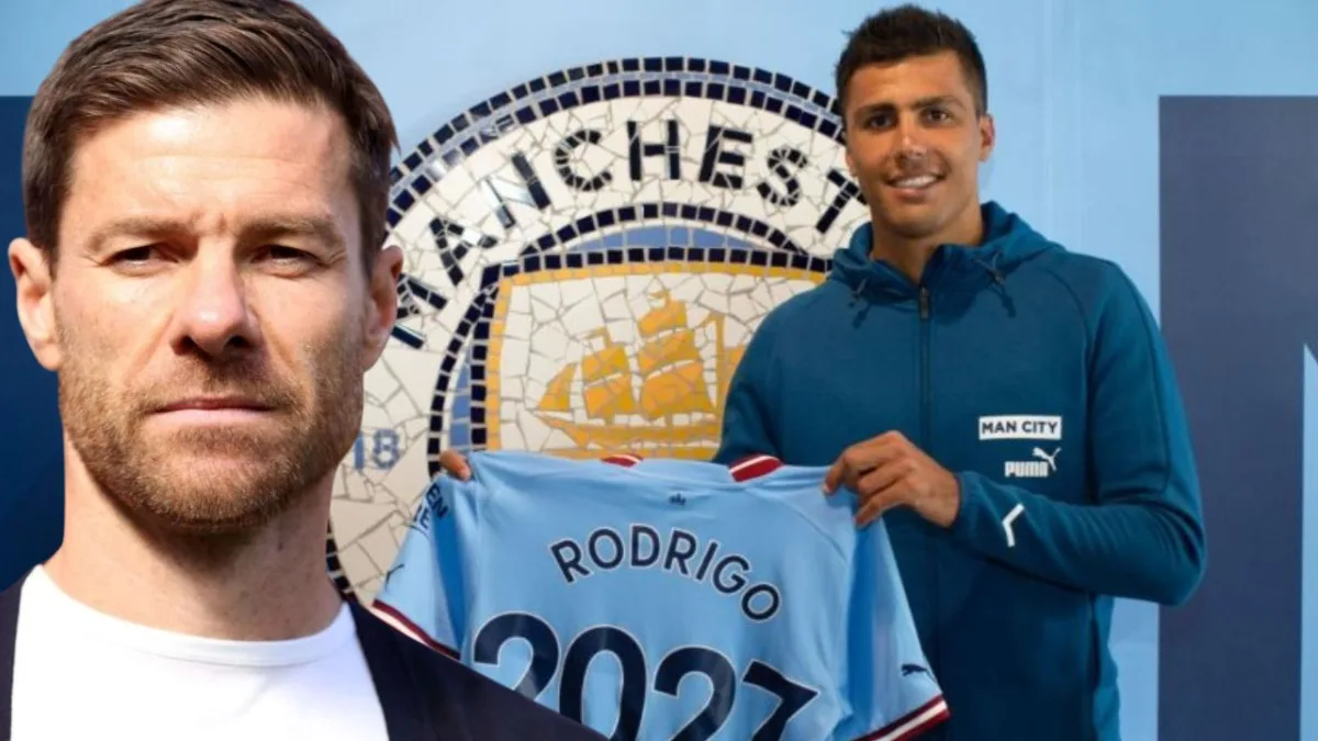 Xabi Alonso quiere a Rodri el Real Madrid lanza un dardo al Manchester City de Guardiola