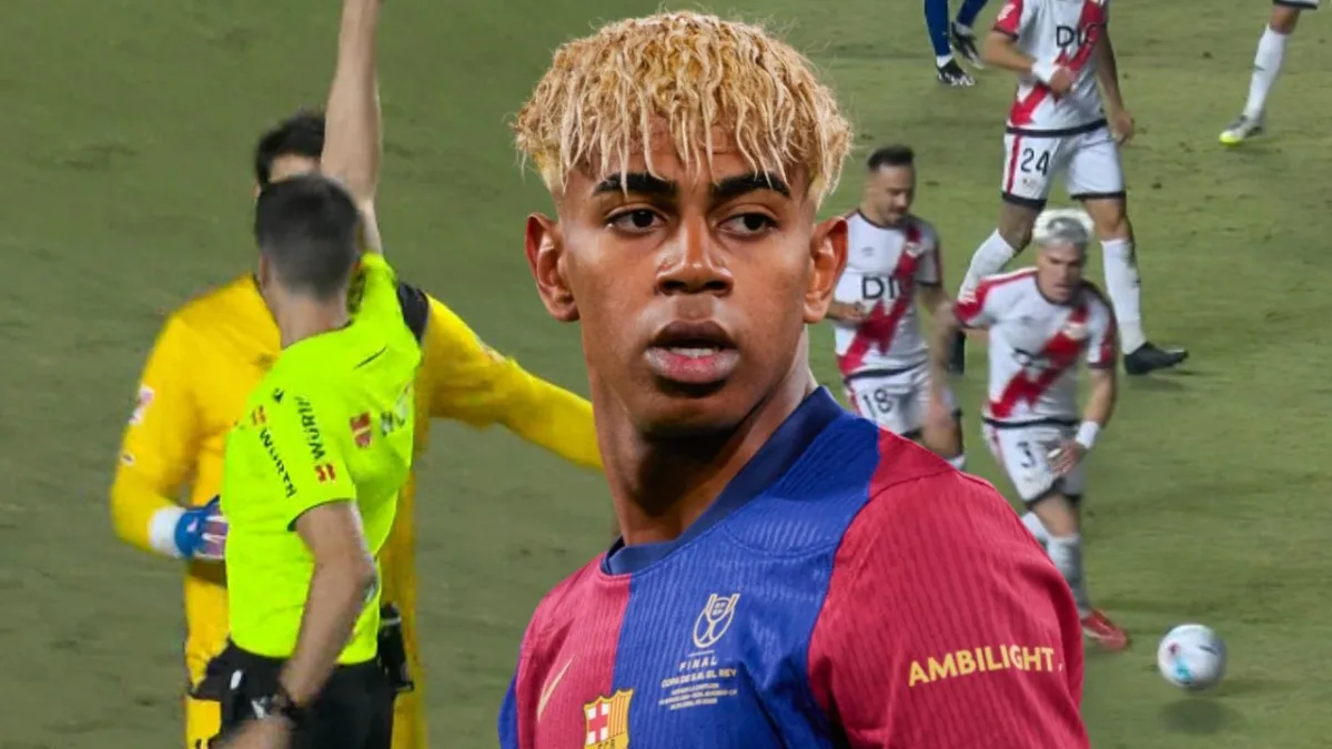 El penalti de Lamine Yamal sin revisión del VAR