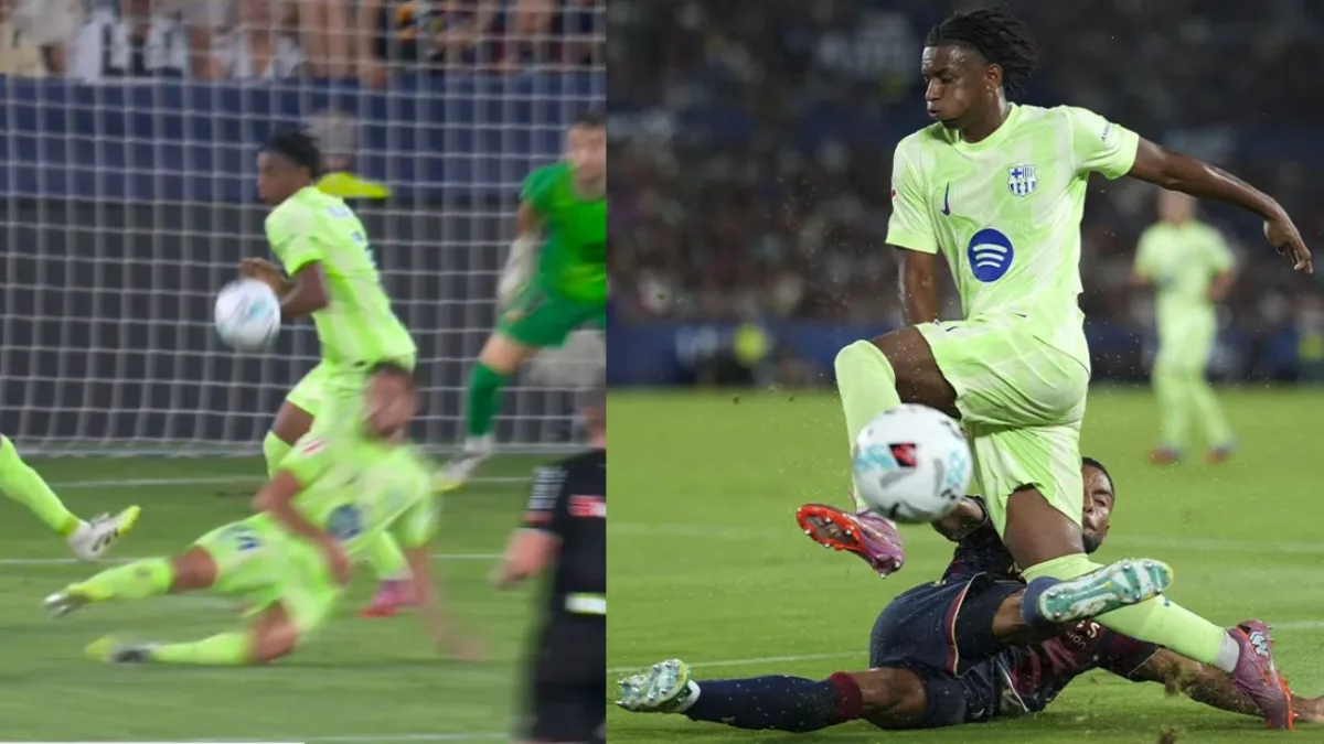 FC Barcelona El audio del VAR del polémico penalti a Balde