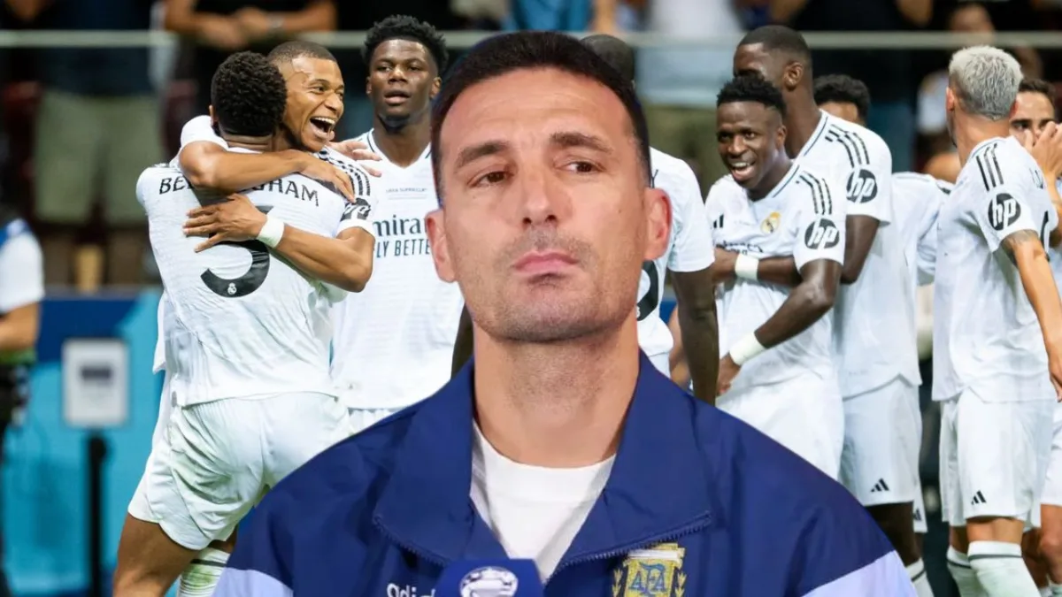 Lionel Scaloni menciona lo importante que es para Argentina tener un jugador en el Real Madrid