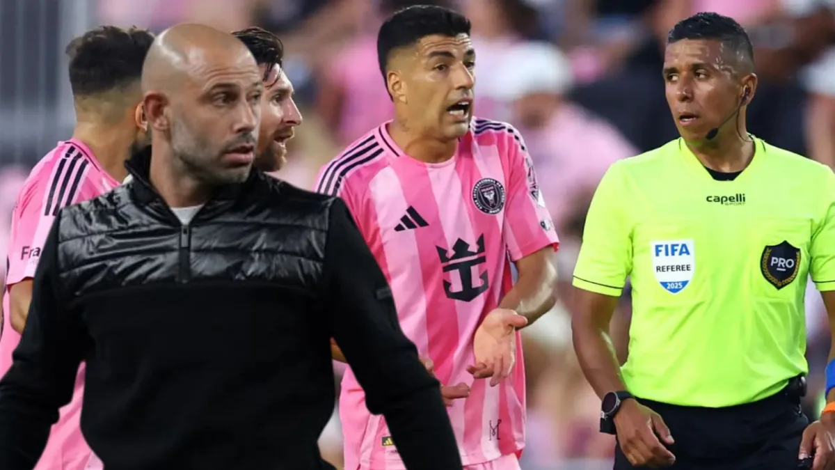 Mascherano estalla contra el arbitraje “Está mal que dirijan árbitros de la misma nacionalidad de uno de los equipos”