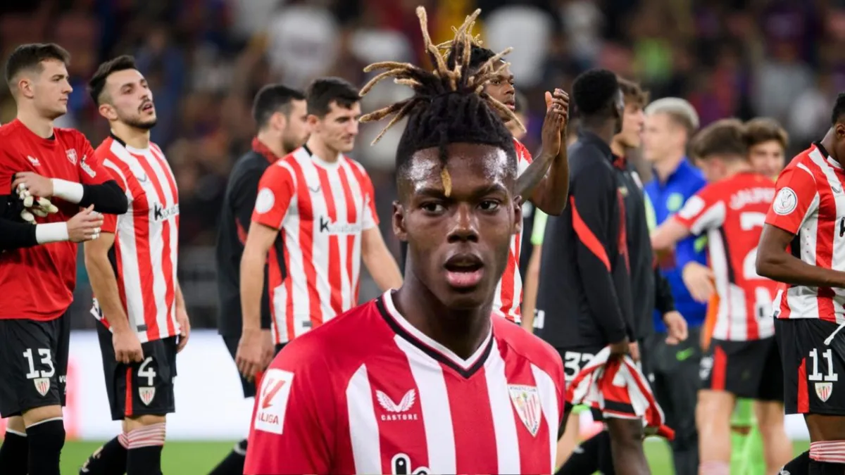Nico Williams afirma porque se quedo en el Athletic Club de Bilbao 3 Nico Williams reafirma su amor por el Athletic Club “Soy muy feliz, quiero marcar muchos goles aquí”