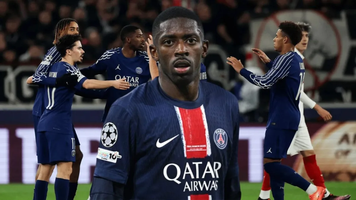 Mazazo para el PSG ¡Dembélé podría estar seis semanas de baja!