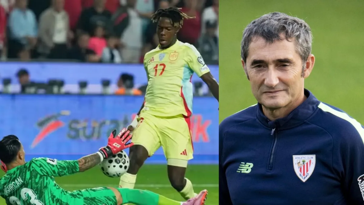 Parte médico del Athletic sobre Nico Williams, lesión muscular moderada en el aductor izquierdo